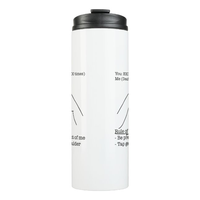 Garrafa Térmica ASL Design - Rule of Thumb (Frente)