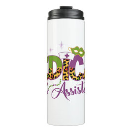Garrafa Térmica Assistente médico - Mardi Gras