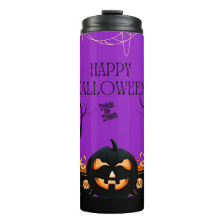 Garrafa Térmica Assombrando o Dia das Bruxas