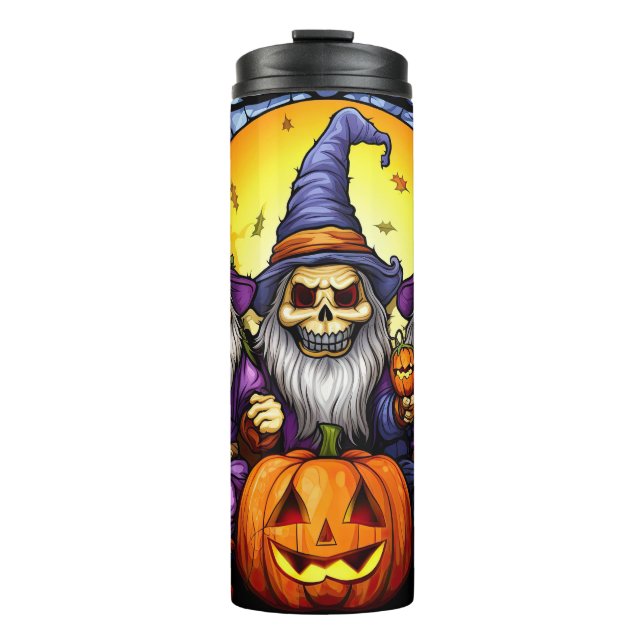 Garrafa Térmica Assombrando os gnomos (Frente)