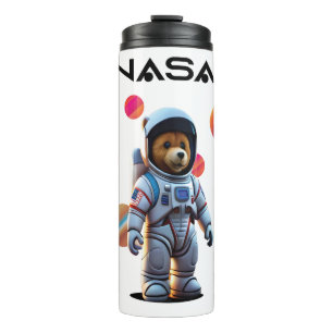 Garrafa Térmica Astronout do Urso da Nasa