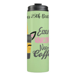 Garrafa Térmica Até Unicórnios Precisam De Café