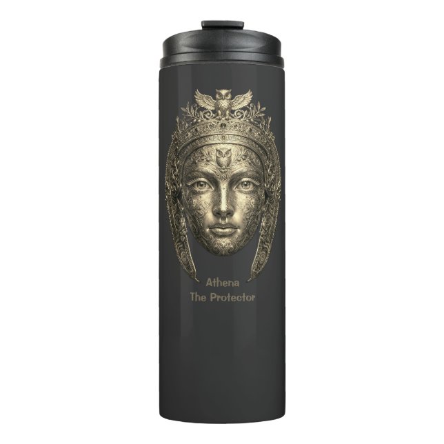 Garrafa Térmica Athena - A Protetora  (Frente)