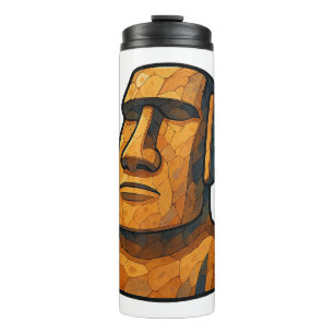Garrafa Térmica Atitude Antiga de Stoic Moai