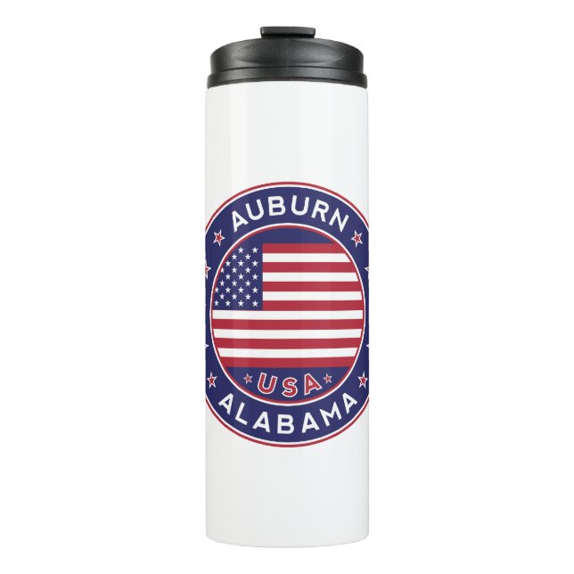Garrafa Térmica Auburn, Alabama (Frente)