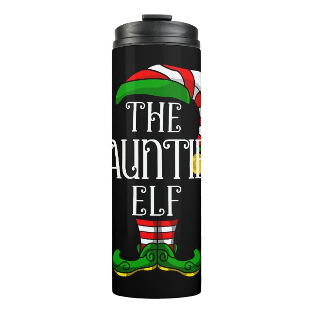 Garrafa Térmica Auntie Elf Family Mating Christmas Group (Frente)