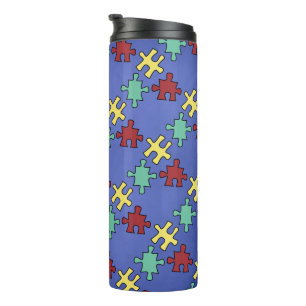 Garrafa Térmica Autism Thermal Tumbler
