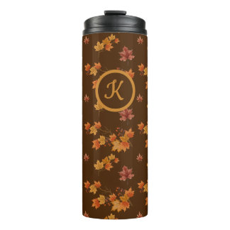 Garrafa Térmica Autumn Folhas Thermal Tumbler