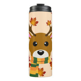 Garrafa Térmica Autumn Scarf Deer Mapaves