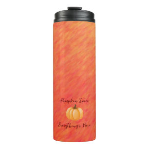 Garrafa Térmica Autumn Vibes-Pumpkin Spice-
