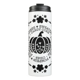 Garrafa Térmica Autumn Vibes Thermal Tumbler