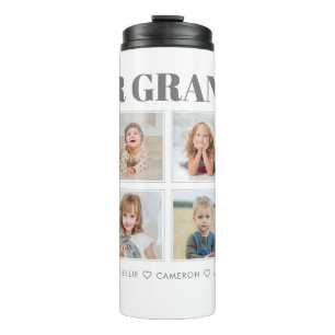 Garrafa Térmica Avó Personalizada Moderna Nós Te Amo 8 Fotos