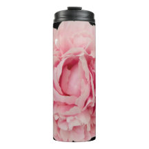 Avryl Fleur's Pink Peony Black White Stripes
