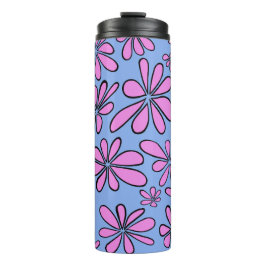 Garrafa Térmica Azeitona verde-livre, cor-de-rosa