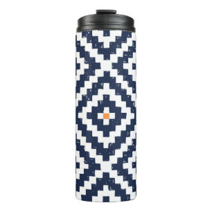 Garrafa Térmica Aztec Navajo - Padrão Étnico Sem Costura