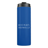 Azul Profundo Moderno e Elegante Simples E Simples