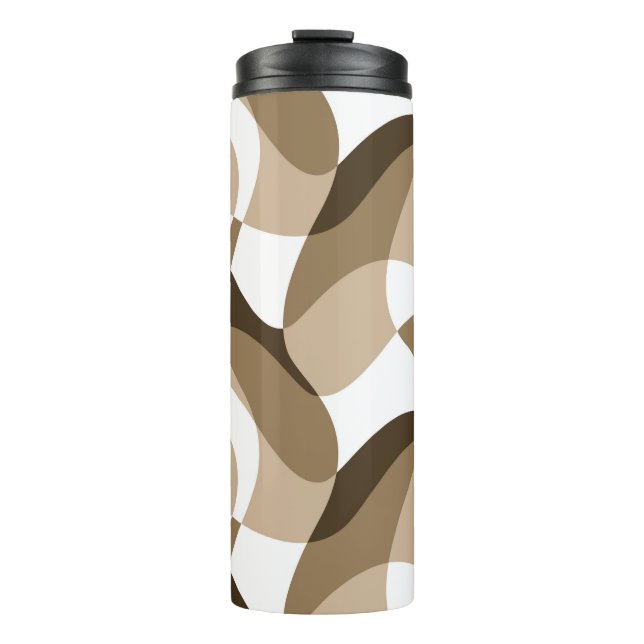 Garrafa Térmica Azulejo original de esperanza chinês sem costura (Frente)