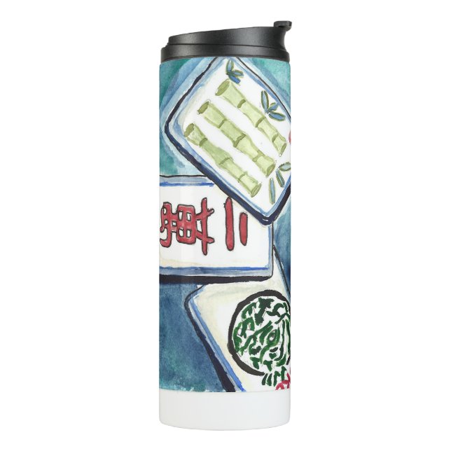 Garrafa Térmica Azulejos azuis (Giro à esquerda)