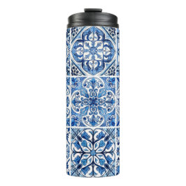 Garrafa Térmica Azulejos do Mediterrâneo, Portugal, Azulejo, Majol