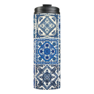 Garrafa Térmica Azulejos do Mediterrâneo, Portugal, Azulejo, Majol