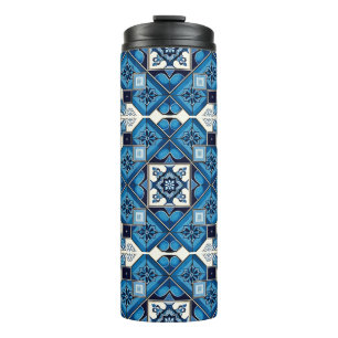 Garrafa Térmica Azulejos do Mediterrâneo, Portugal, Azulejo, Majol