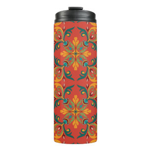 Garrafa Térmica 🧡💚💛Azulejos orientais