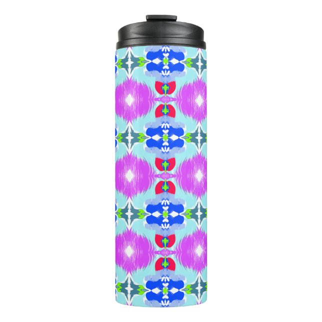 Garrafa Térmica Azure Bloom Kaleidoscope (Frente)