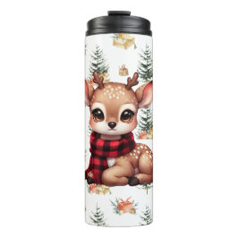 Garrafa Térmica Baby Deer com Xadrez de Buffalo