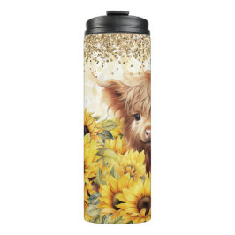 Garrafa Térmica Baby Highland Cow Thermal Tumbler