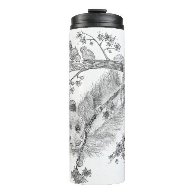 Garrafa Térmica Baby Possum (Frente)