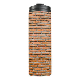Garrafa Térmica Background of old vintage brick wallaging, antique