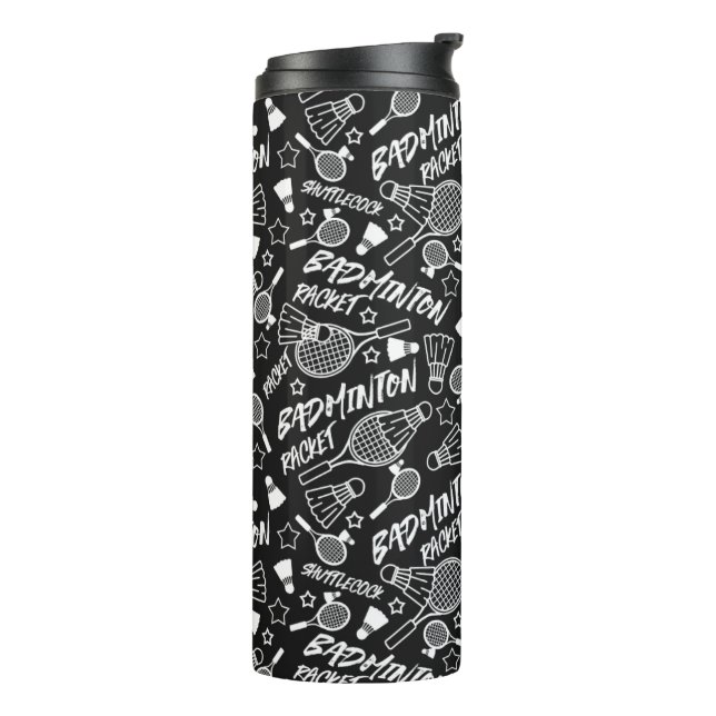 Garrafa Térmica Badminton Athletic Design Tumbler  (Giro à esquerda)