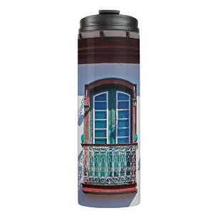 Garrafa Térmica Balcões na fachada em Diamantina, Minas Gerais, B