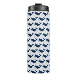 Garrafa Térmica Baleia Azul, Tumbler Térmico Náutico