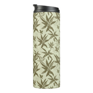 Garrafa Térmica Bambu em Beige Sheers - padrão de superfície uni