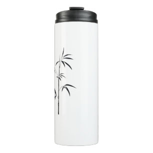 Garrafa Térmica Bambu Japonês Minimalista