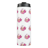 Banda desenhada Axolotl em estilo cartoon
