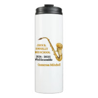 Banda Personalizada do Jogador Saxofone Dourado