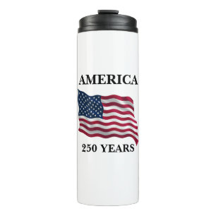 Garrafa Térmica Bandeira 250 Anos da América