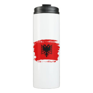 Garrafa Térmica Bandeira albanesa