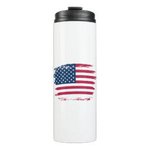 Garrafa Térmica bandeira americana