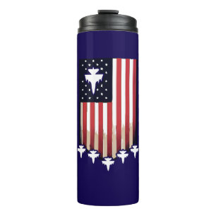 Garrafa Térmica Bandeira Americana 4 de Julho-65079