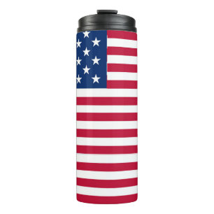 Garrafa Térmica Bandeira americana Flag Pride Design- 76353