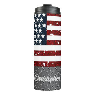 Garrafa Térmica Bandeira Americana Incomodada