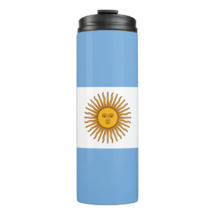 Garrafa Térmica Bandeira argentina patriótica