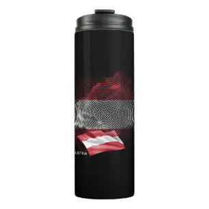 Garrafa Térmica bandeira da Áustria