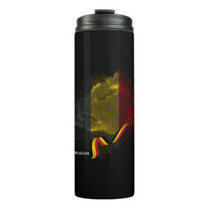 Garrafa Térmica Bandeira da Bélgica
