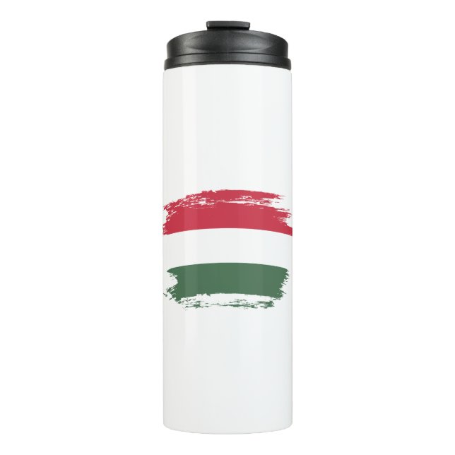 Garrafa Térmica Bandeira da Hungria (Frente)