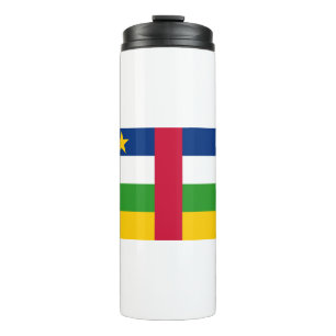 Garrafa Térmica Bandeira da República Centro-Africana