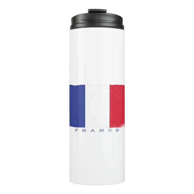 Garrafa Térmica Bandeira da República Francesa (Frente)